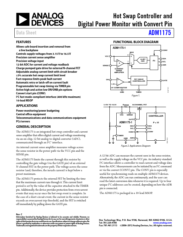 ADM1175 Analog Devices