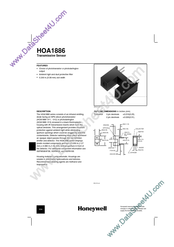 HOA1886 Honeywell
