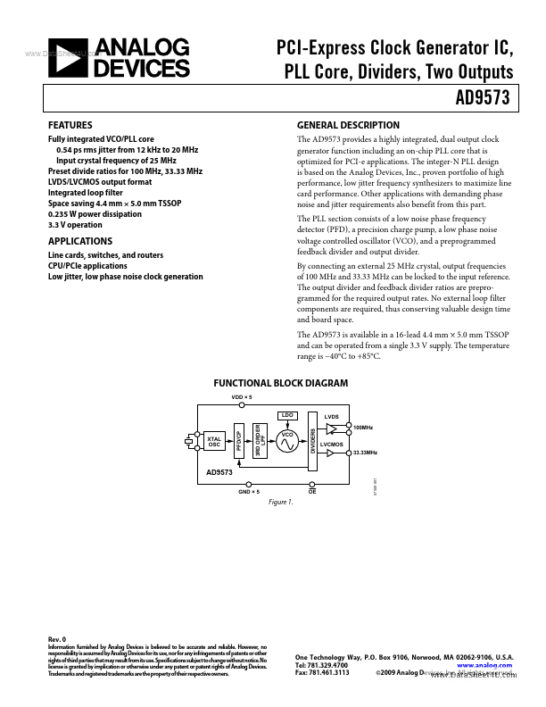 AD9573 Analog Devices