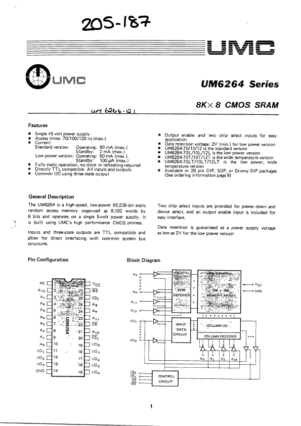 UM6264 UMC