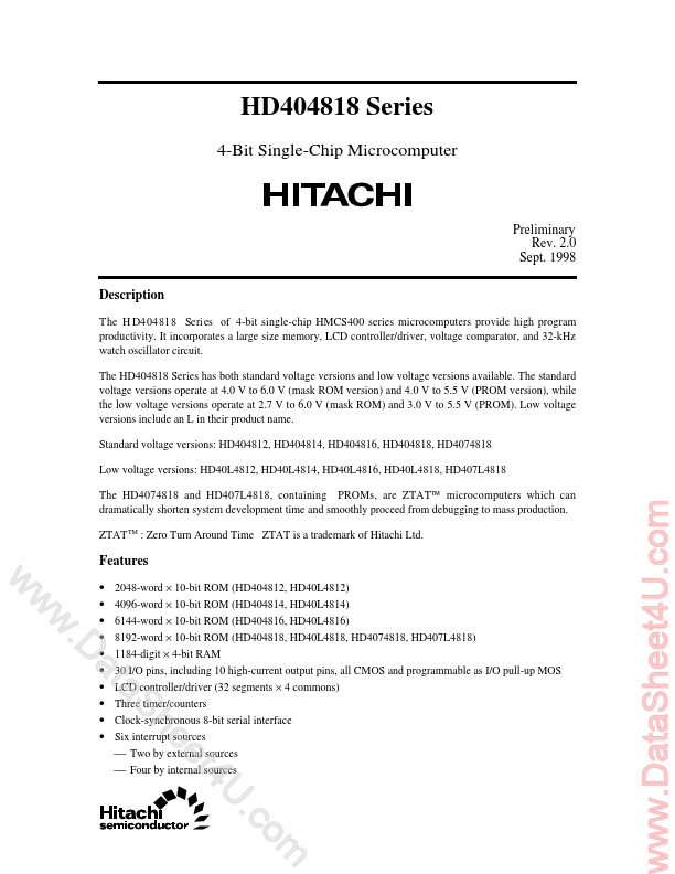HD40L4818 Hitachi
