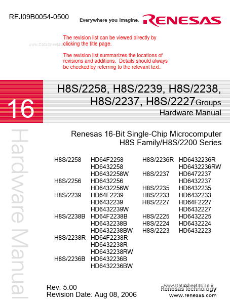 HD6432233 Renesas Technology