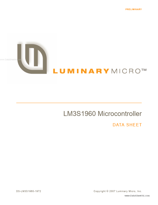 LM3S1960 Luminary
