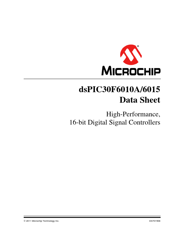 DSPIC30F6015 Microchip Technology