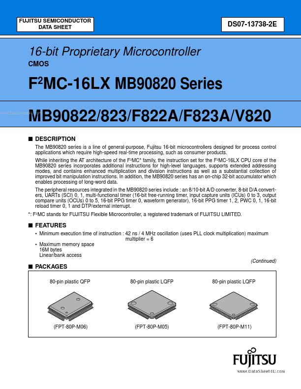 MB90823 Fujitsu Media Devices