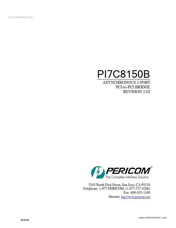 PI7C8150B Pericom Semiconductor Corporation