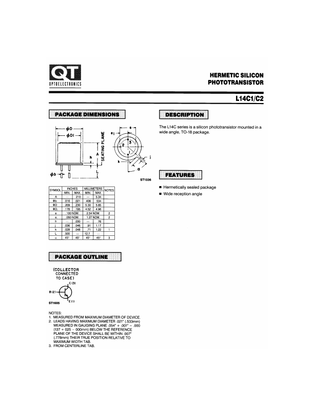L14C1 QT Optoelectronics