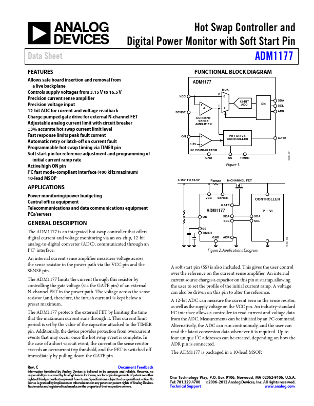 ADM1177 Analog Devices
