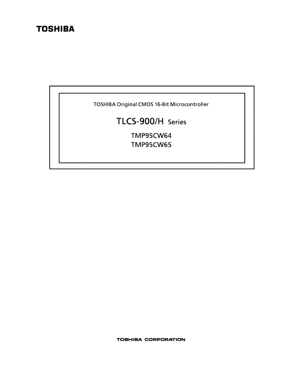 TMP95CW64F Toshiba