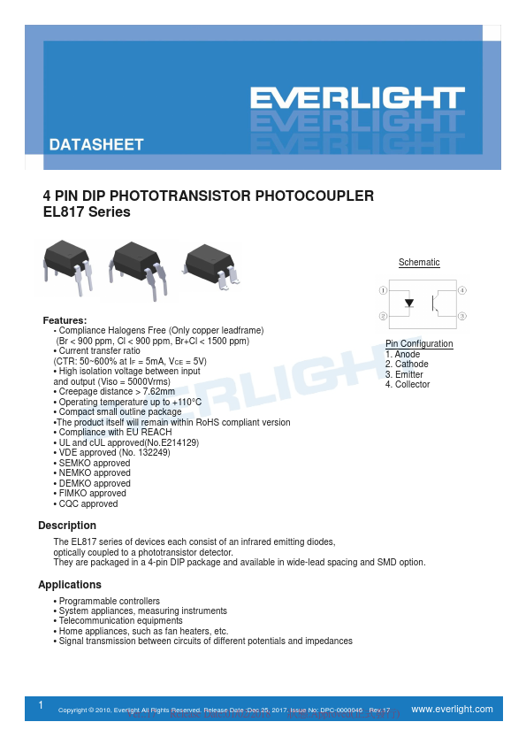 EL817X-FV Everlight