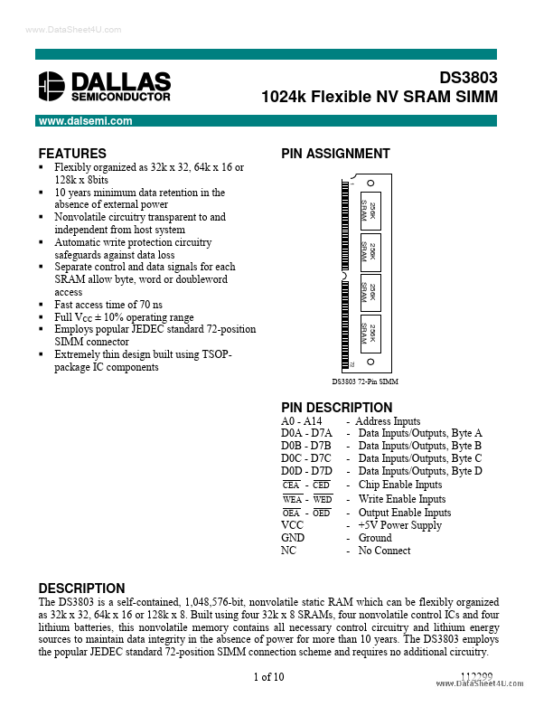 DS3803 Dallas Semiconductor