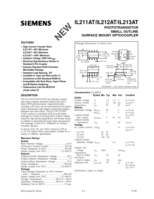 IL212 Siemens Semiconductor Group