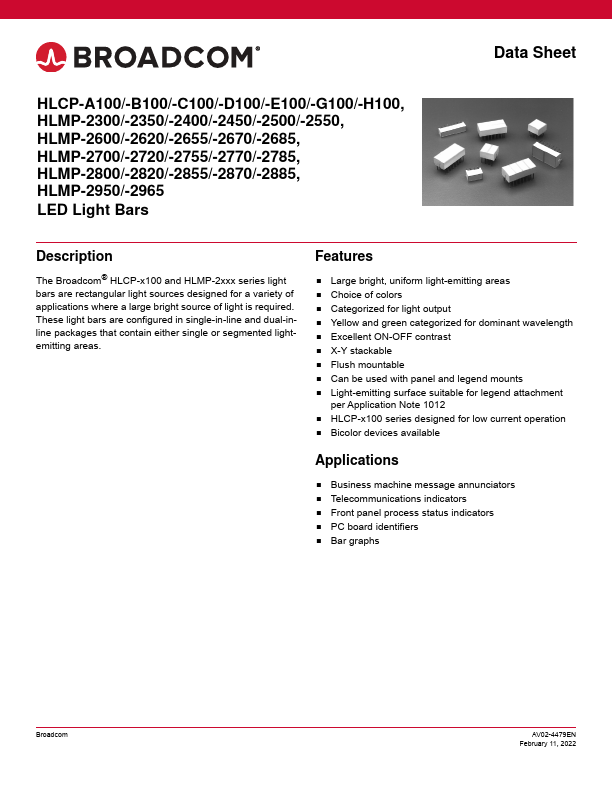 HLMP-2350 Broadcom