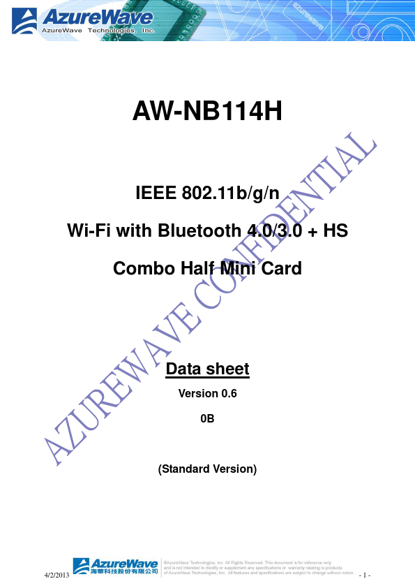 AW-NB114H