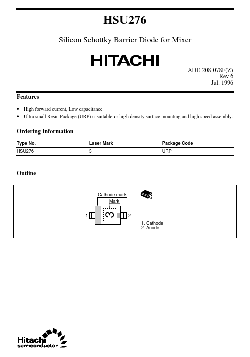 HSU276 Hitachi Semiconductor
