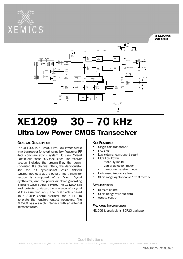 XE1209 Xemics