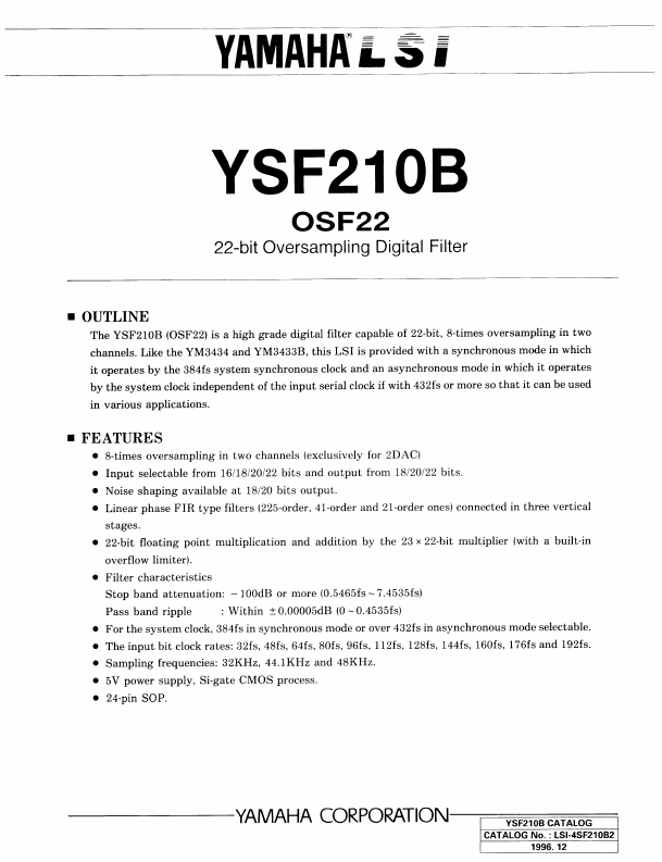 YSF210B
