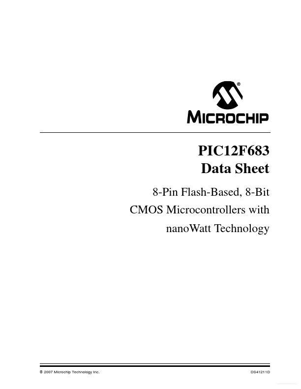 12F683 Microchip