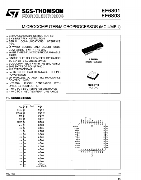 EF6801 ST Microelectronics