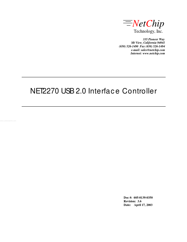 NET2270 NetChip