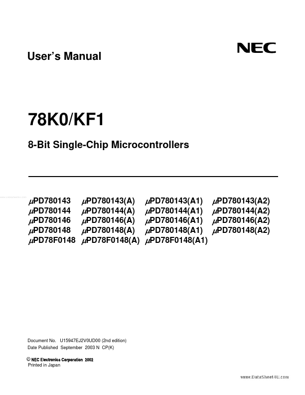 UPD780146 NEC