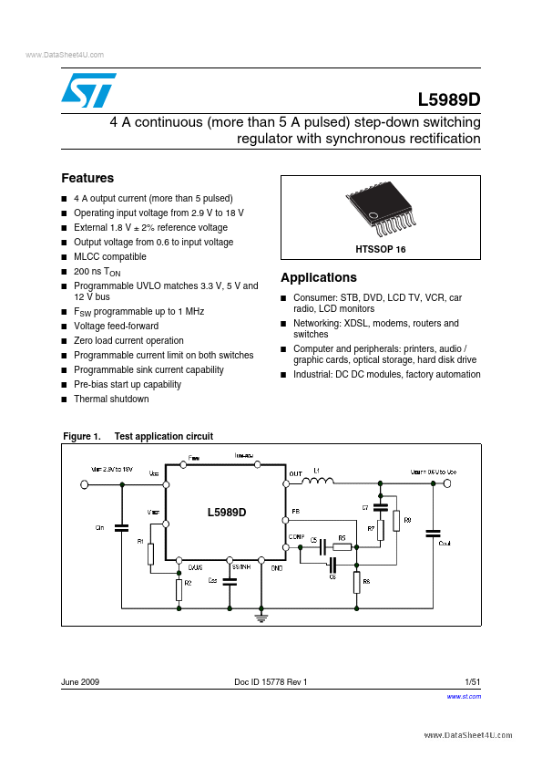 L5989D ST Microelectronics