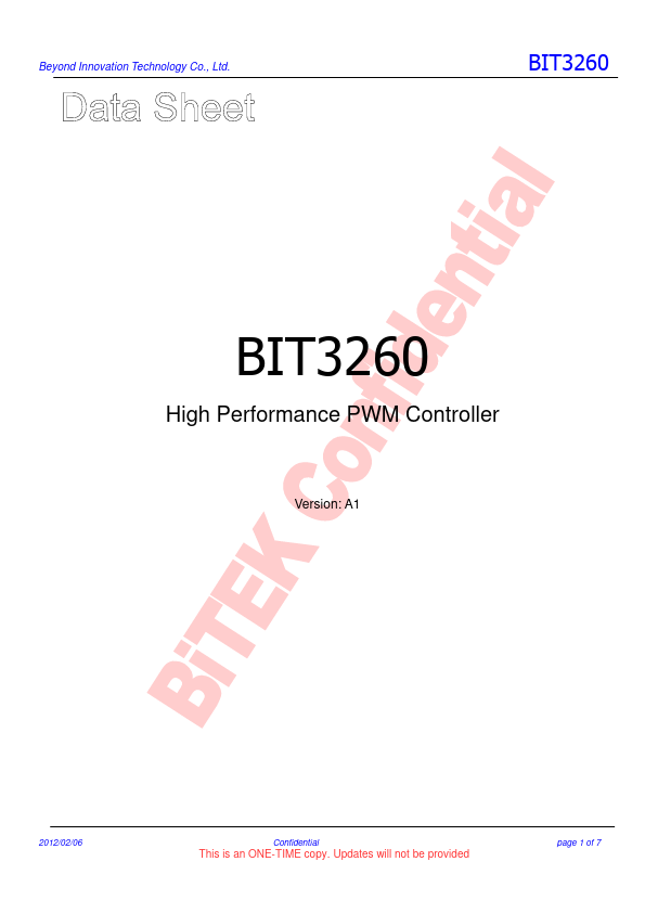 BIT3260 Beyond Innovation Technology