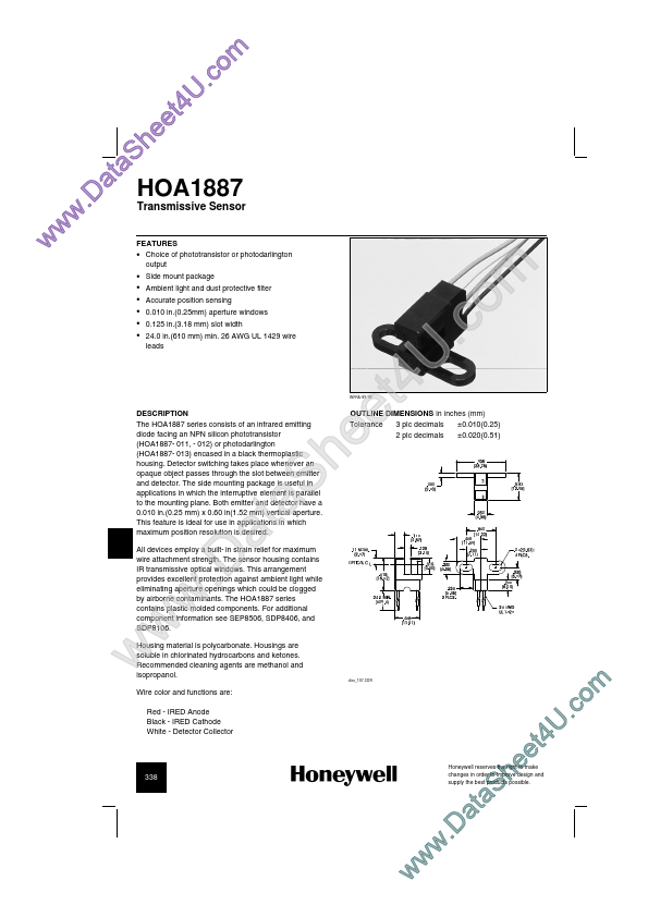 HOA1887 Honeywell
