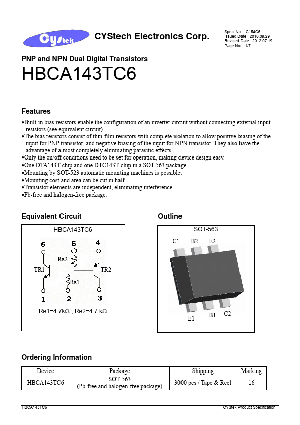 HBCA143TC6