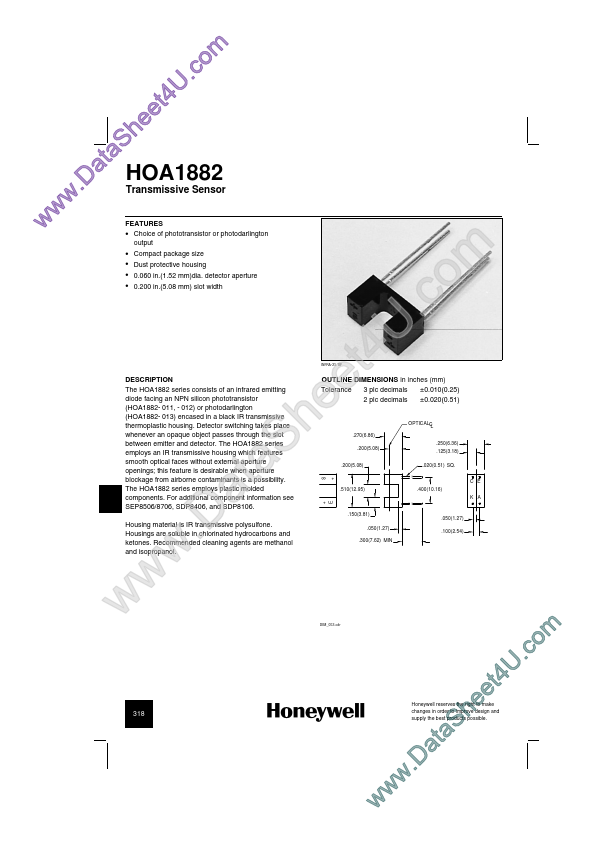 HOA1882 Honeywell