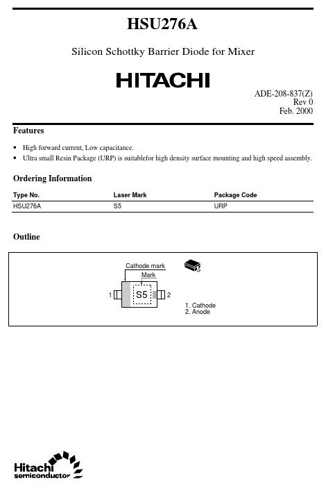 HSU276A Hitachi Semiconductor