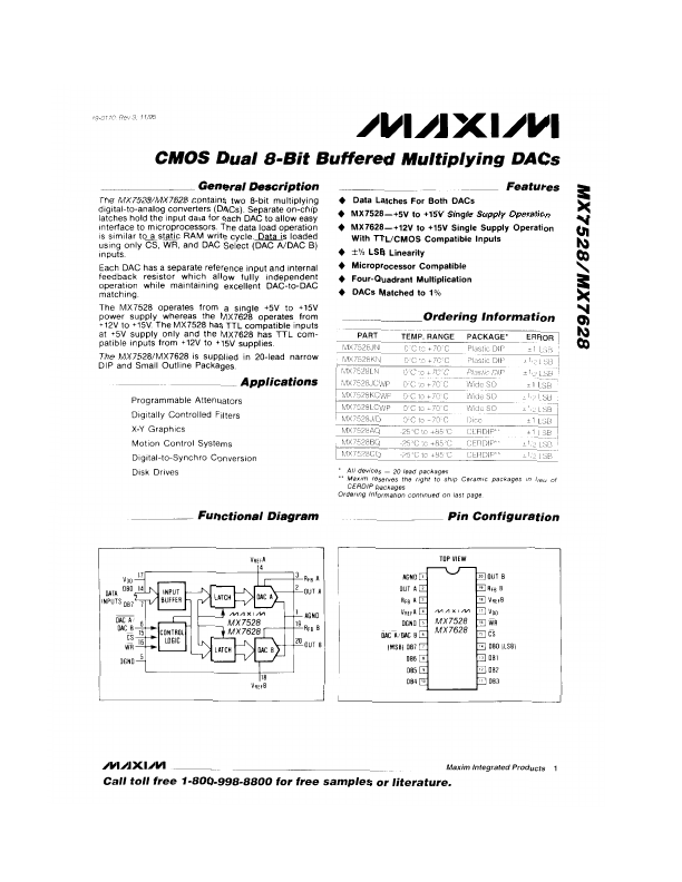 MAX7628 Maxim