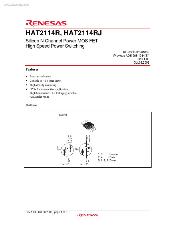 HAT2114R Renesas Technology