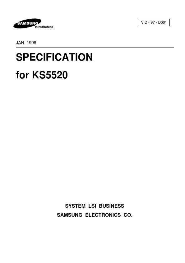 KS5520 Samsung