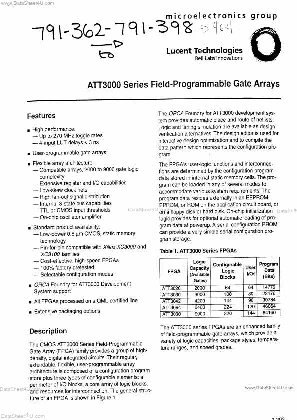 ATT3064 Lucent Technologies