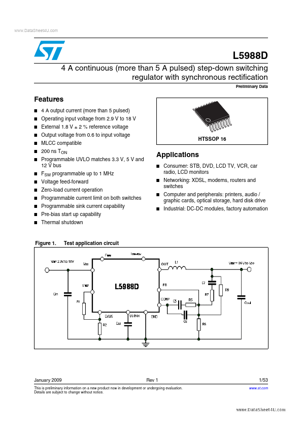 L5988D ST Microelectronics