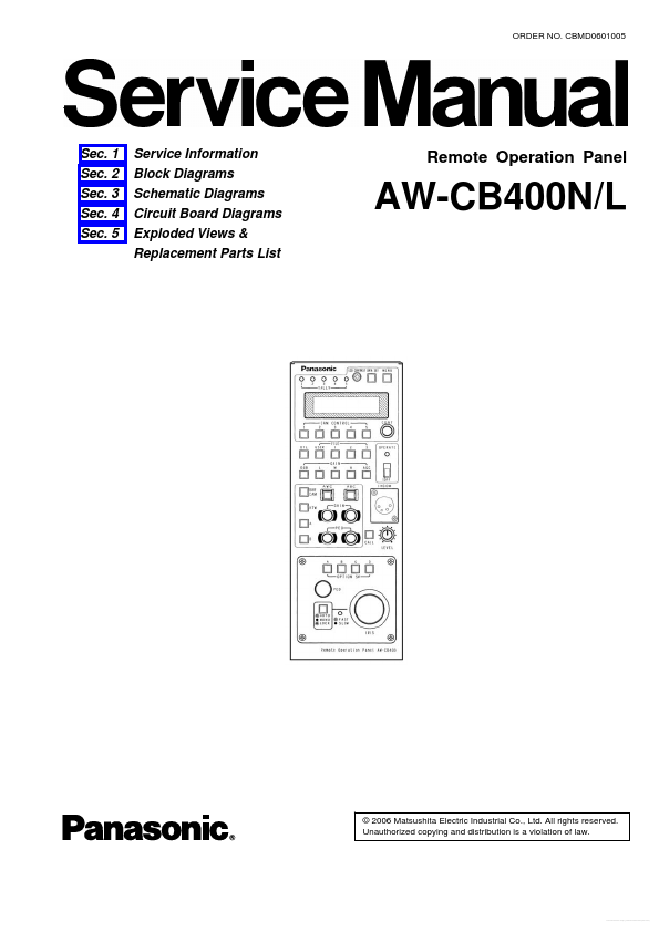 AW-CB400N Panasonic