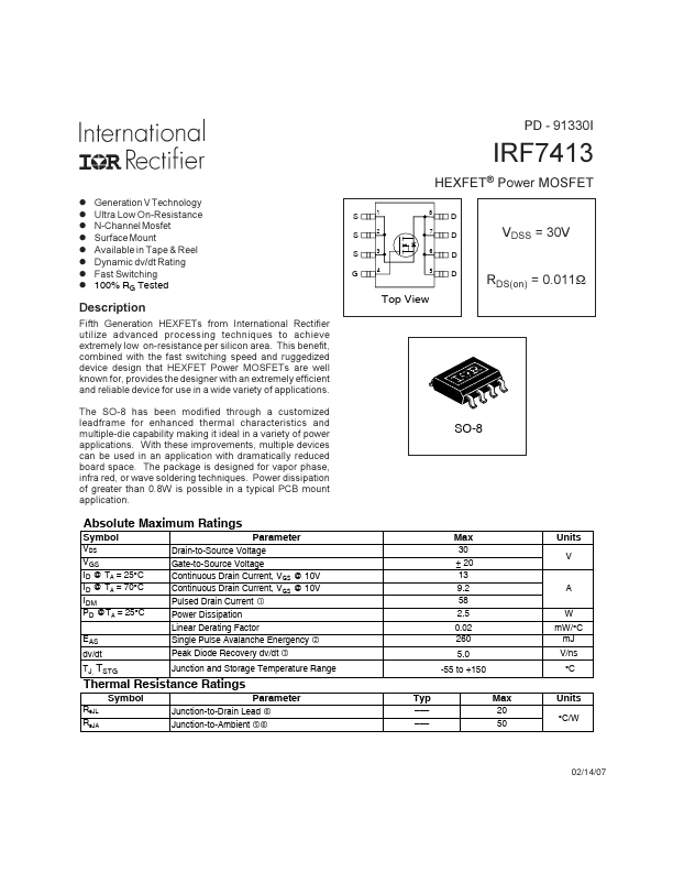 IRF7413