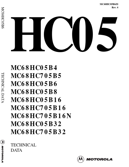 MC68HC05B32 Motorola