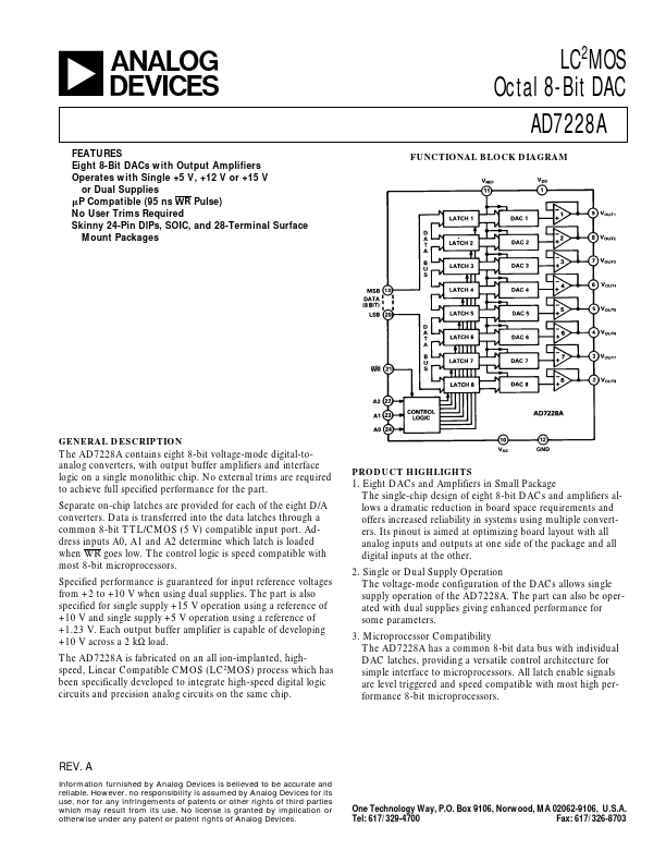 AD7228A Analog Devices