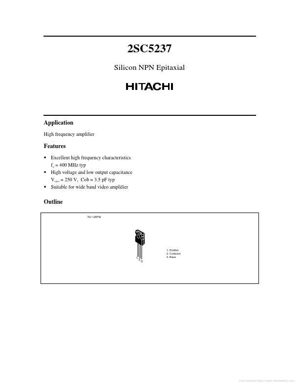 2SC5237 Hitachi