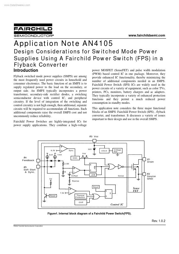 AN4105 Fairchild Semiconductor