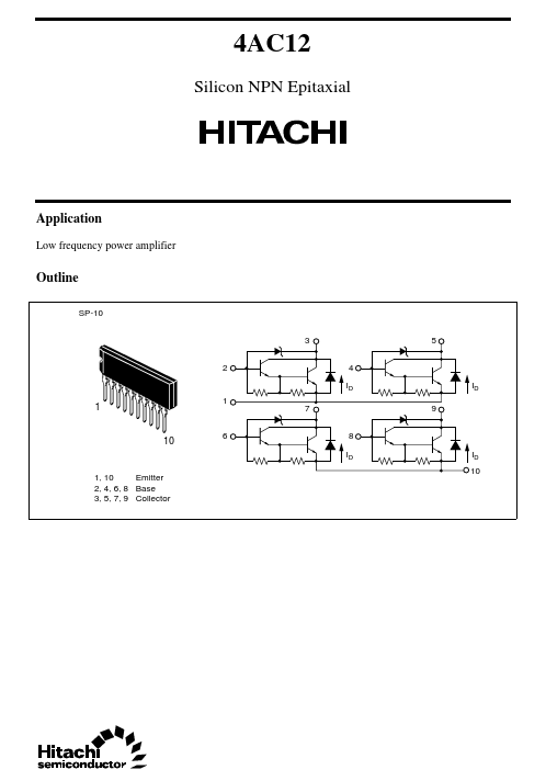 4AC12 Hitachi Semiconductor