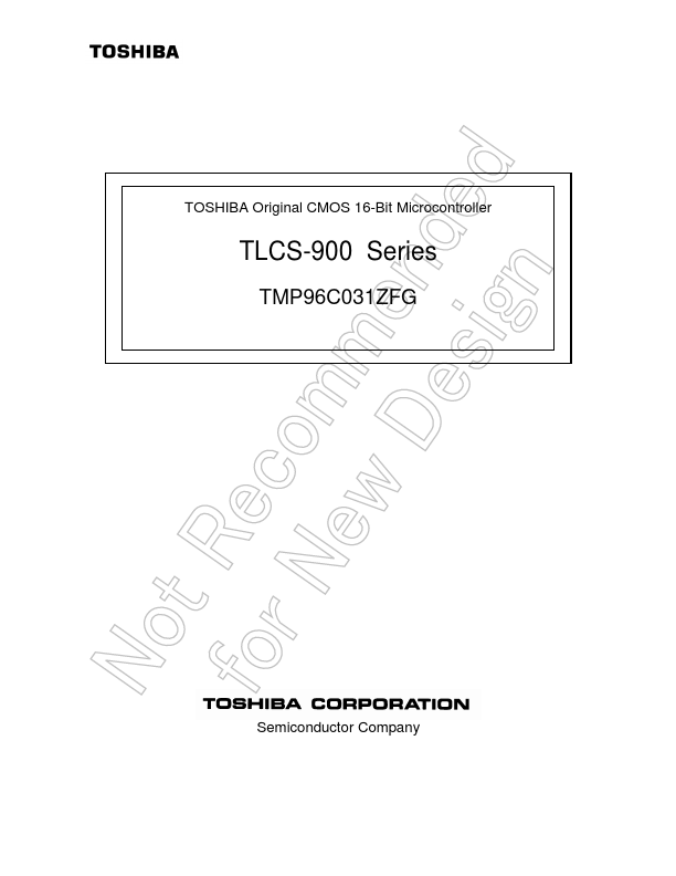 TMP96C031ZFG Toshiba