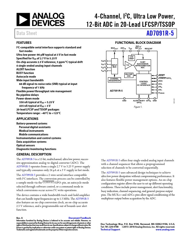 AD7091R-5 Analog Devices