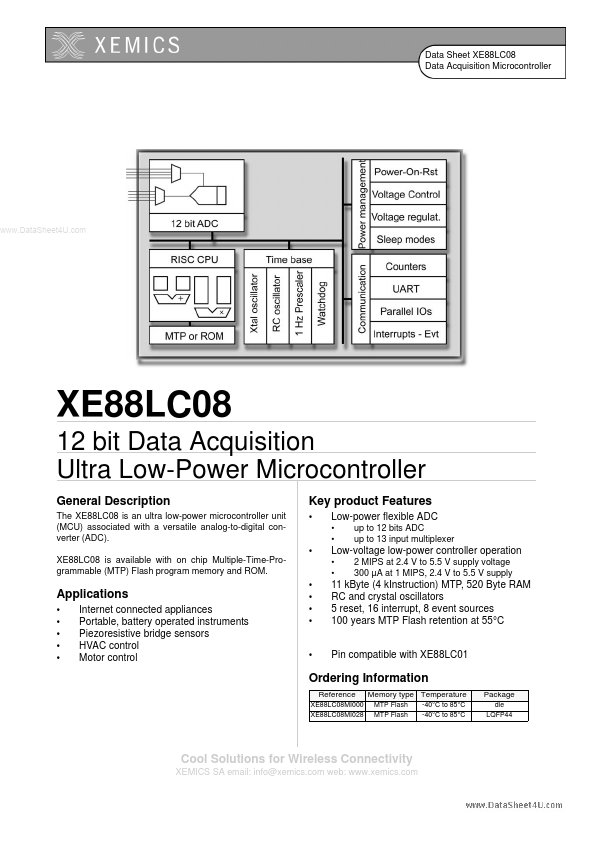 XE88LC08 Xemics