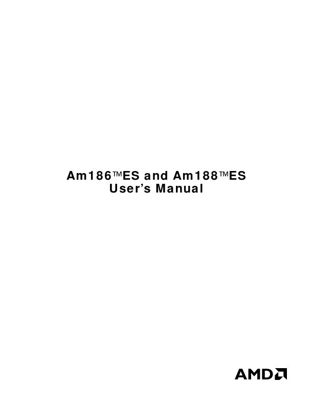 AM188ES Advanced Micro Devices