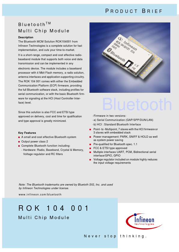 ROK104001 Infineon Technologies AG