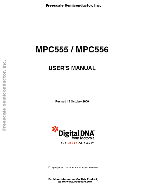 MPC555 Freescale Semiconductor