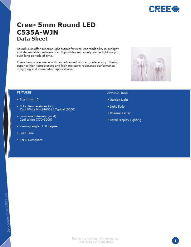 C535A-WJN CREE